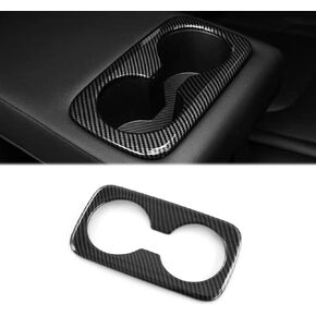Interior Car Accessories for Kia Sportage NQ5 2023 2024 Rear Water Cup Cover Trim ABS Peach Wood Style