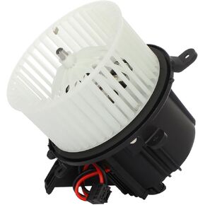 OCPTY HVAC Heater Blower Motor Fit for Porsche Panamera 2010-2016 2011 2012 2013 2014 2015 Blower Motor Fan Assembly 87760, 97057392201, 97057391200 Replacement Fan A/C Heater Blower Motor w/Fan Cage