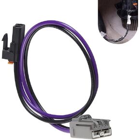1 PC BLOWER MOTION TIRNESS ، 13.27 "كابل موصل محرك المروحة ، أجزاء سخان السيارة #22957044 ، متوافق مع شيفروليه كاديلاك (أرجواني)