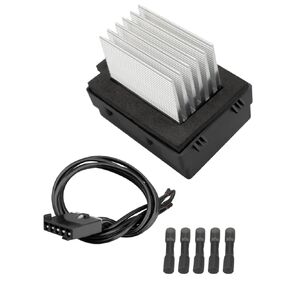 8E5Z19E624A HVAC Fan Blower Motor Resistor with Connector Wire Harness Fit for Ford Fusion 2006-2012 Lincoln MKZ Zephyr Mercury Milan