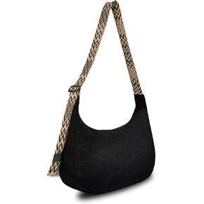 Crossbody Bags for Women, Casual Sling Crescent Bag Nylon Foldable Shoulder Handbags Ladies Purse for Travel, Sports in Saudi Arabia