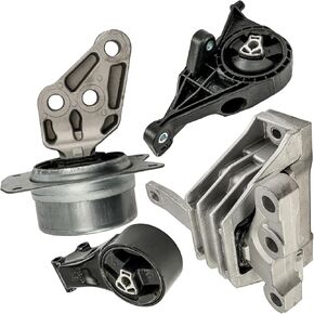 Torchbeam Engine Motor Mount and Trans Mount Fit for Buick Lacrosse 2010 2011 2012 2013 2014 2015 2016 3.0L/3.6L FWD, Replace A5502,A5530,A5676,A5535, 4PCS, Engine Mounts and Transmission Mount