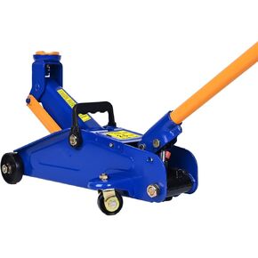 Hydraulic Low Profile Service/Floor Jack with Single Piston Quick Lift Pump, 2.5 Ton (5500 lb.) Capacity