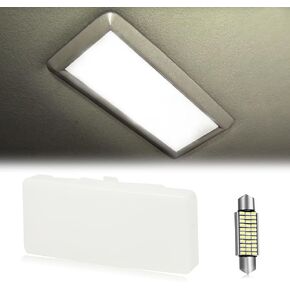 Ruxifey Dome Light Cab Cover Lights Interior Lights ، Happ Map Lass Housing with LED blubs متوافق مع Chevy S10 Blazer GMC Sonoma Suburban Jimmy 1982-2003 (للكابينة القياسية/الموسعة)