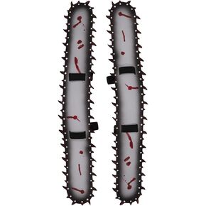 Wolancy Denji Cosplay Costume Arms Anime Hand Prop Accessories Toy for Halloween Christmas Party (Grey, One Size)