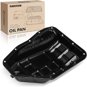 A-Premium Lower Engine Oil Pan Sump with Drain Plug Compatible with Kia Sorento 2011-2014, Sedona 2011-2012/2014, Cadenza 2014 & Hyundai Santa Fe, Santa Fe XL, Azera, Veracruz