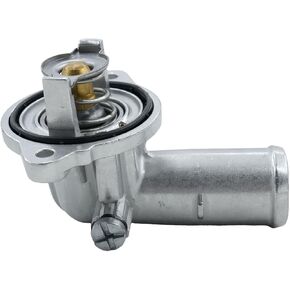 Aluminum Thermostat Housing Assembly for 2011-2015 Dodge Durango, 2012-2018 Jeep Grand Cherokee, Jeep Wrangler JK - V6 3.6L -OE# 902-852, 5184651AH, 5184651AG