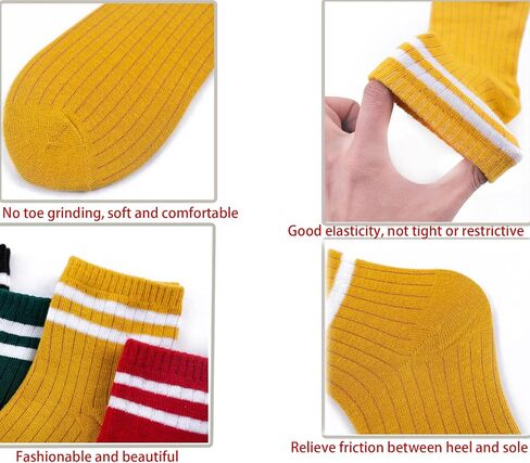 Socks 5Pairs Cotton Men's Athletic Socks,box-packed Socks,Men s Running Ankle Socks in Saudi Arabia