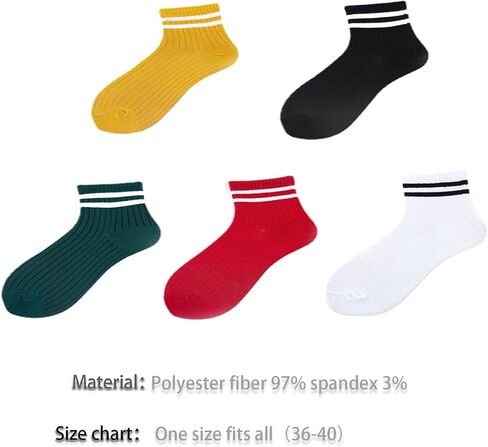 Socks 5Pairs Cotton Men's Athletic Socks,box-packed Socks,Men s Running Ankle Socks in Saudi Arabia