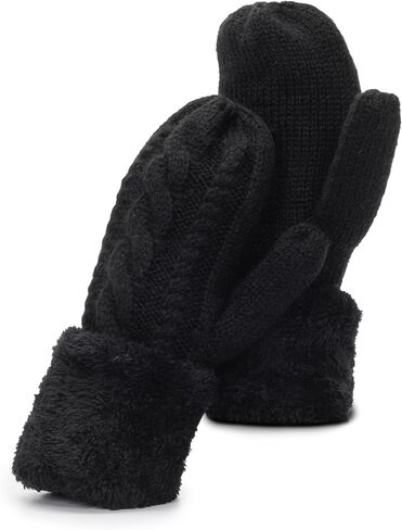 البالغين winter-winter-mittens حراري-غلوفيس الزلاجات متماسكة اللطيف للنساء الطقس البارد in Kuwait