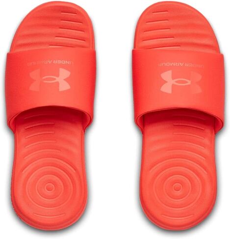 Under Armour Women's Ansa Fixed Strap Slide Sandal, (007) Black/Black/Pink Elixir, 7 in Saudi Arabia