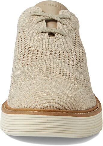 Cole Haan Original Grand Platform Stitchlite Oxford Optic White/Silver Knit 8.5 B (M) in Saudi Arabia