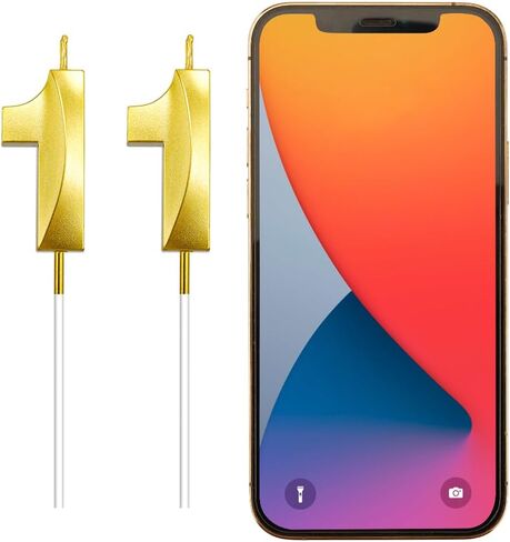 مجموعة شمعة عيد ميلاد الذهب الأولى - كعكة توبر ، شمعة لعيد الميلاد الأول ، روح السنة الأولى in Kuwait