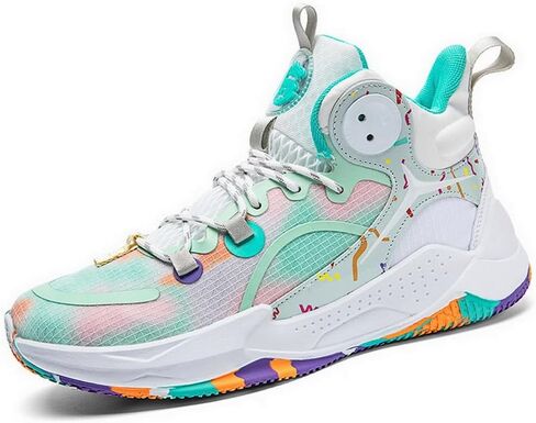DHOVOR Womens Basketball Shoes Teenager Basketball Sneakers Non Slip Basketball Trainers Sports Shoes for Women Indoor and Outdoor in Saudi Arabia