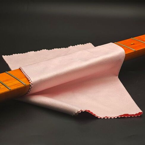 SAPHUE Guitar String Cleaner Clean Fretboard Cloth Tool Scrubber for Cleaning Maintenance Care Kit for Violin/Bass/Ukulele/Electric Guitars and Other Musical Instrument 2 Pack in Kuwait