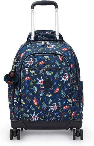 Kipling New Zea Printed 15" Laptop Rolling Backpack in Saudi Arabia