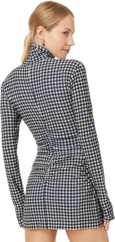 Norma Kamali Women's Long Sleeve Turtleneck Pickleball Dress in Saudi Arabia