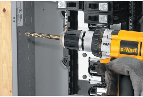 DEWALT Drill Bit, Gold Ferrous Oxide, Pilot Point,, 25/64-Inch (DW1925) in Saudi Arabia