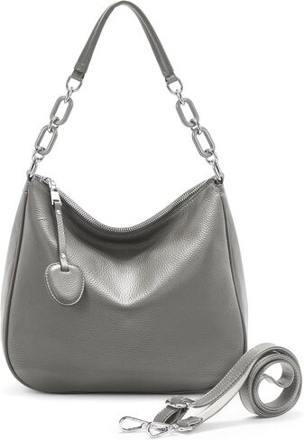 YALUXE Real Leather Hobo Bags for Women Designer Handbags Shoulder Bags Cross-body Purses in Saudi Arabia
