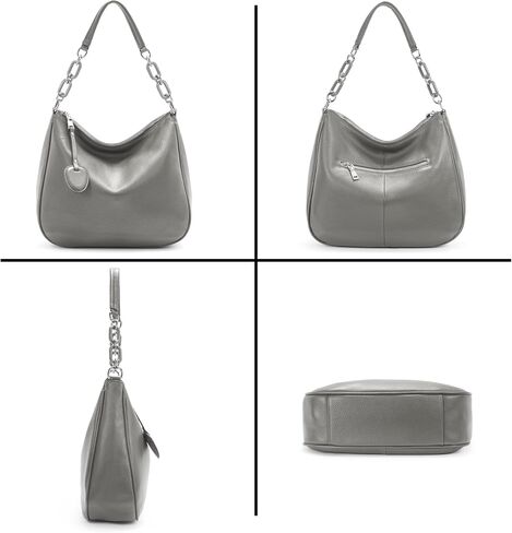 YALUXE Real Leather Hobo Bags for Women Designer Handbags Shoulder Bags Cross-body Purses in Saudi Arabia
