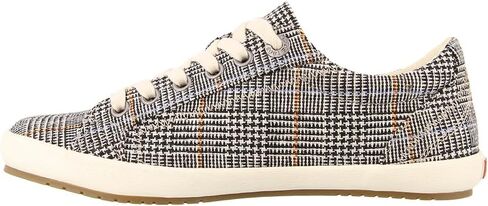 Taos Footwear Women's Star Black Plaid Sneaker 6 M US in Saudi Arabia