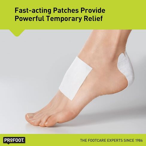 PROFOOT Pain Relief Patches for Foot & Heel Pain - 3 Count - Up to 8 Hours Relief from Sprains, Strains & Bruises in Saudi Arabia