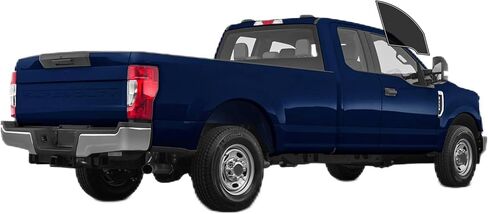 Precut Film Front Windows Two Windows Tint Cars Sun Flocking Forcing Provisacy Privacy Anti Complass Computer قطع أي ظلال صبغة لـ Ford F250 Extended CAB 2017-2025 in Kuwait