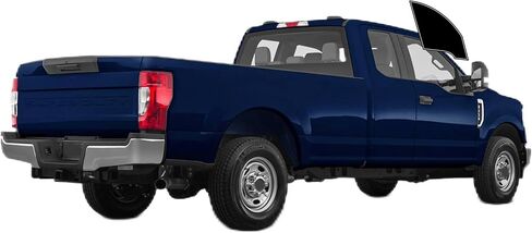 Precut Film Front Windows Two Windows Tint Cars Sun Flocking Forcing Provisacy Privacy Anti Complass Computer قطع أي ظلال صبغة لـ Ford F250 Extended CAB 2017-2025 in Kuwait
