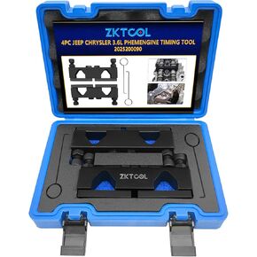 Zktool عمود الحدبات توقيت توقيت أدوات محاذاة أدوات محاذاة متوافقة مع كرايسلر 3.6L ترقية PHEV محركات WD R9 RU WK JL DT 2025200090