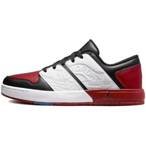 Jordan Men's NU Retro 1 Low Varsitry Red/Black-White