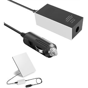 محول شاحن السيارات/الطاقة المحول لصالح Starlink Mini ، محول ولاعة السجائر 12V/24V/36V مع 20 AWG 40in على سيارة/شاحنة/RV ، محول خطوة لدعم 60 مترًا/200 قدم المدى