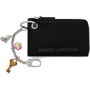 Marc Jacobs The Charm Top Zip Wallet ، Black
