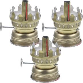 6 Pcs Kerosene Lamp Accessories Oil Lamp Parts Oil Lamp Burner Oil Lamp Replacement Burner Oil Lamp Replacement Parts Kerosene Lamp Repair Part Diy Oil Lamp Supply