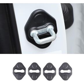 TOYCIDFG 4pcs Car Door Lock Latches Cover Compatible with Toyota Tundra 2022-2024, ABS Car Door Lock Protector Accessories