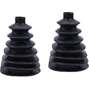 FridayParts 2PCS Rubber Steering Boot 6532127 Compatible for Bobcat Skid Steer 325 328 331 334 337 341 440 443 450 453 463 Replacement