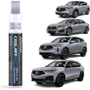 Car Touch Up Paint(Liquid Carbon Metallic(NH-885M)) for Acura, Car Paint Scratch Repair Kit, Quick & Easy Solution to Repair, Scratch Remover Pen with 2PCS Disposable Micro Applicators
