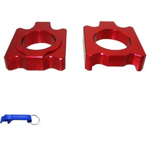 TC-MOTOR RED AXLE AXLE COLLS LOCKERS FOR CR125R CR250R 2002-2007 ، CRF250R 2004-2020 ، CRF250X 2004-2017 ، CRF250RX 2019-2020 ، CRF450R 2002-2020 ، CRF450X 2005-2020 ، CRF450RX 2017-20