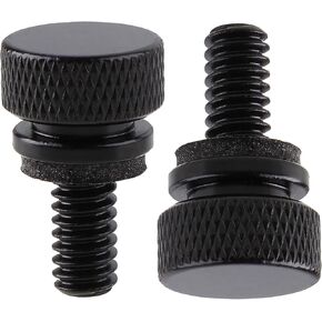 Stainless Steel Seat Bolt Rear Mount Screw Compatible with 1996-2024 Harley Davidson,2 PCS