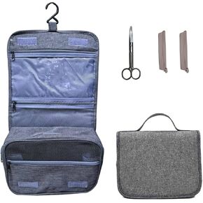 Ostomy Colostomy Travel Bag kit ostomy bag organizer ileostomy Ostomy Supplies (GRAY)