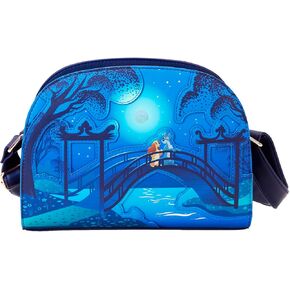 Loungefly Disney Lady و The Tramp 70th Anniversary Crossbody