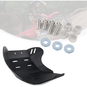 Xitomer 4mm Aluminum Skid Plate Fit for CRF250F 2019 2020 2021 2023 2024 Skid Bash Plate Fit for CRF250F Motorcycle Engine Skid Plate Protection