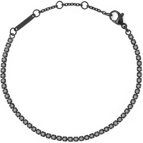 Daniel Wellington Tennis bracelet 155-185 Steinless Steel With Pvd Plated Gold Black