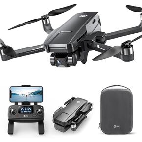Holy Stone 2 Axis Gimbal GPS Drone with 4K EIS Camera for Adults Beginner, HS720G Foldable FPV RC Quadcopter with Brushless Motor, 5G WiFi Transmission, Optical Flow, Follow Me, Smart Return Home in Kuwait
