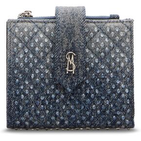 Steve Madden Women's Jem Bifold Wallet, Denim, One Size