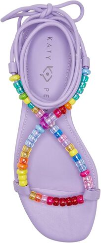 Katy Perry Women's The Halie Bead Sandal Flat, Digital Lavender, 6.5 in Saudi Arabia