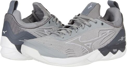 Mizuno womens 2 Wave Luminous Women's Volleyball Shoe 10, Grey, 10 US in Kuwait