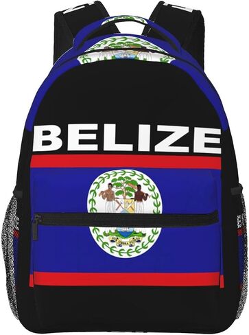 Hockey Stick American Flag Laptop Backpacks Double Shoulder Laptop Pack Bag Daypack Back Pack Bags Rucksack Computer Bag with Side Pockets Front Zipper Pockets For Commutes Travel in Kuwait
