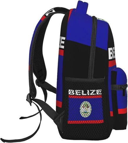 Hockey Stick American Flag Laptop Backpacks Double Shoulder Laptop Pack Bag Daypack Back Pack Bags Rucksack Computer Bag with Side Pockets Front Zipper Pockets For Commutes Travel in Kuwait