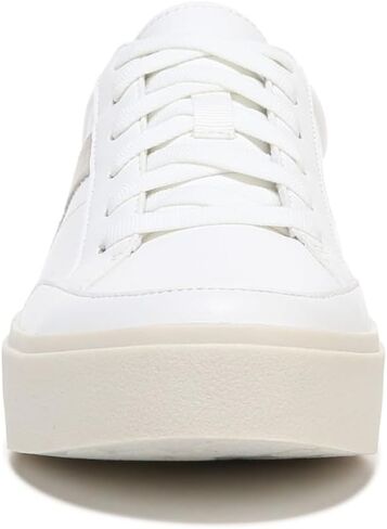 Dr. Scholl's Shoes Women's Madison Lace Sneaker Oxford, White Smooth, 6 in Saudi Arabia