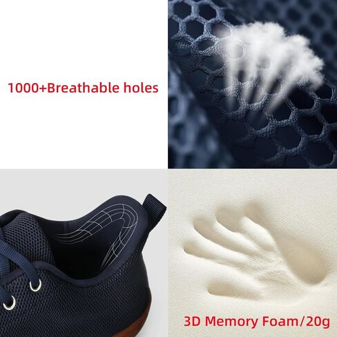 للرجال أحذية حافية القدمين أحذية رياضية سهلة الارتداء بمقدمة واسعة للمشي بدون قطرة نعل للجري أحذية رياضية للتمرين في صالة الألعاب الرياضية كاجوال in Kuwait